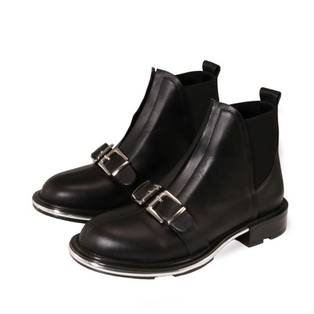Black colour women ankle boots