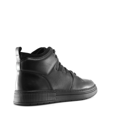 Black colour men  rudeniniai pašiltinti batai