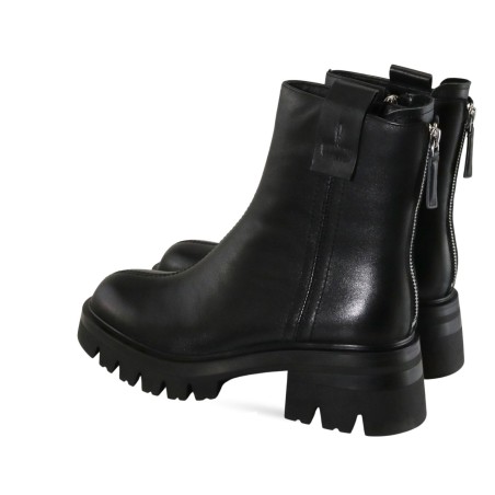 Black colour women ankle boots