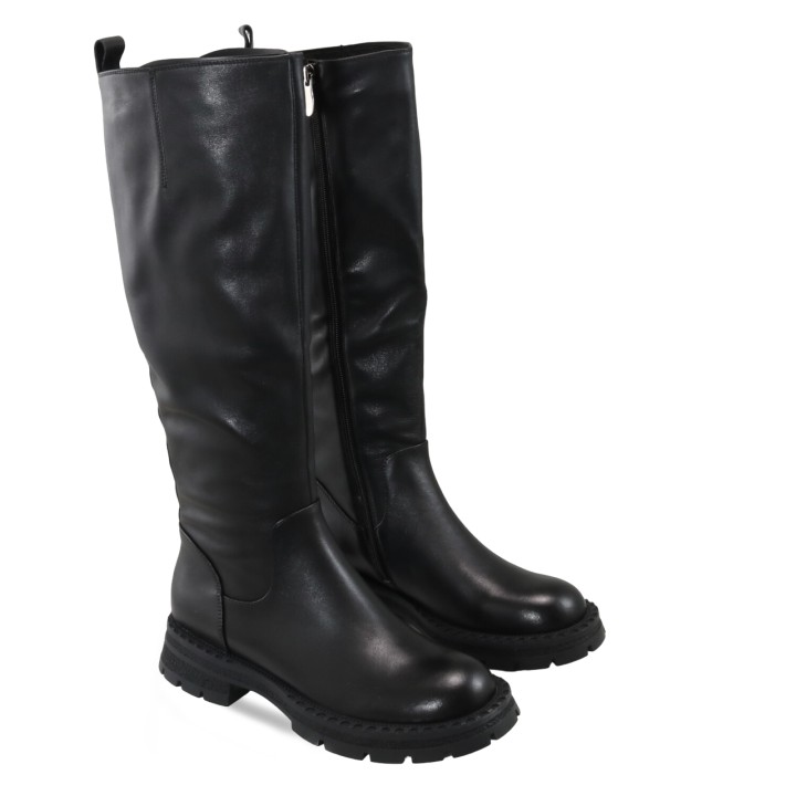 Black colour women boots
