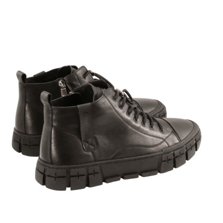 Black colour men  rudeniniai pašiltinti batai