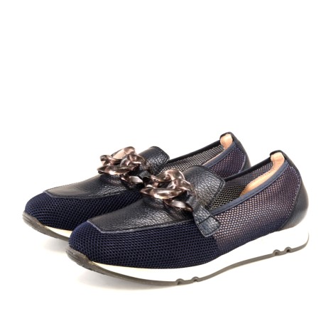 Blue colour women leisure shoes
