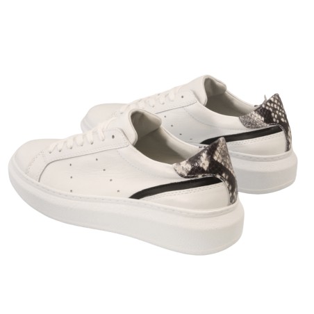 White colour women court shoes