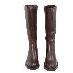 женские высокие сапогии