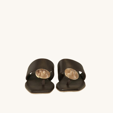 Black colour Women sandals