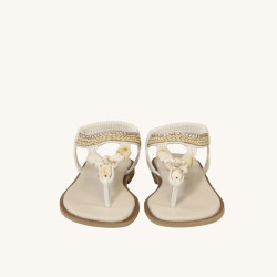 ivory colour Women sandals