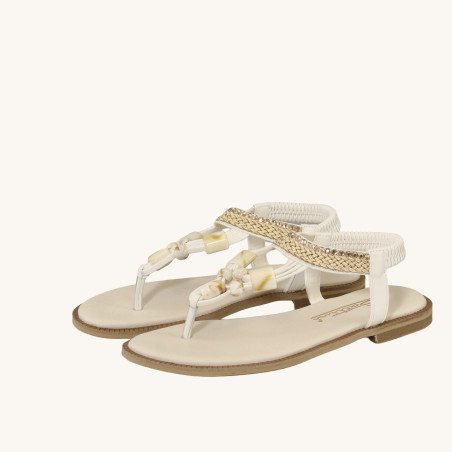 ivory colour Women sandals