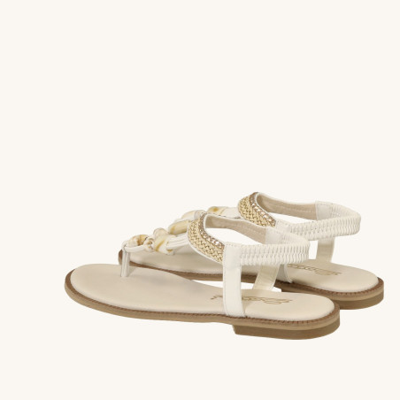 ivory colour Women sandals