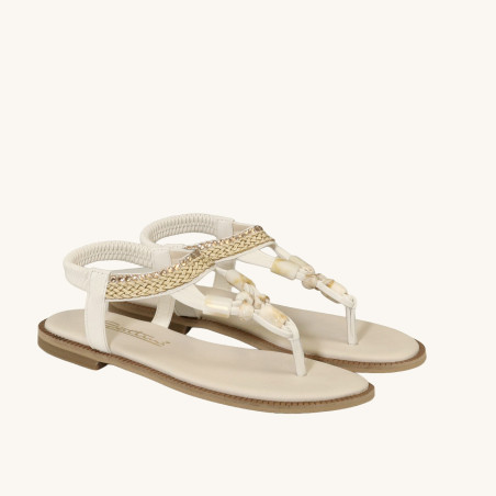 ivory colour Women sandals