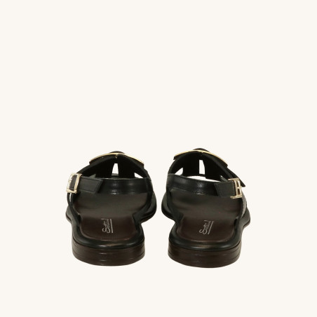 Black colour Women sandals