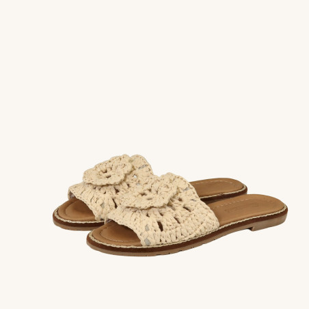 ivory colour Women sandals