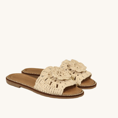 ivory colour Women sandals