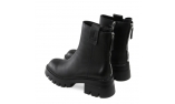 Black colour women ankle boots