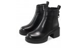 Black colour women ankle boots